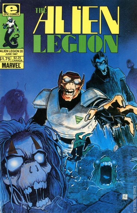 The Alien Legion 20 Published June 1987 Key Collecto