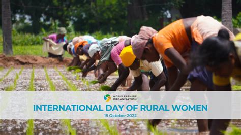 Wfo President Message For International Day Of Rural Women Wfo Oma