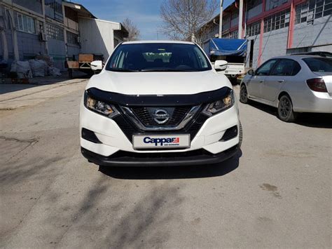Купить Дефлектор капота EuroCap (2017+) Nissan Qashqai 2014 гг. TMR ...