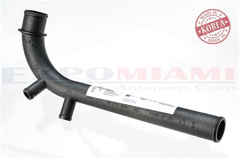 Genuine fits 04-08 GM Chevrolet Aveo Aveo5 Radiator Water Pipe OEM ...
