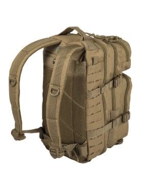 Mochila US Assault Pack SM Laser Cut Coyote Mil Tec