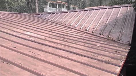 Metal Roof Cleaning By Wnc Pressure Washing Youtube