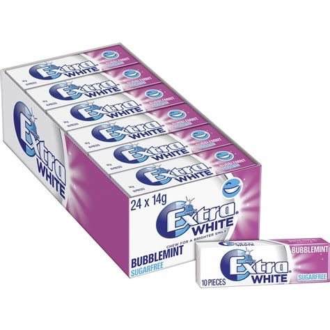 Wrigley S Extra Gum Bubblemint 10pce 14g Woolworths