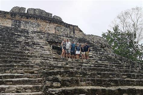 Ancient Chacchoben Mayan Ruins From Costa Maya