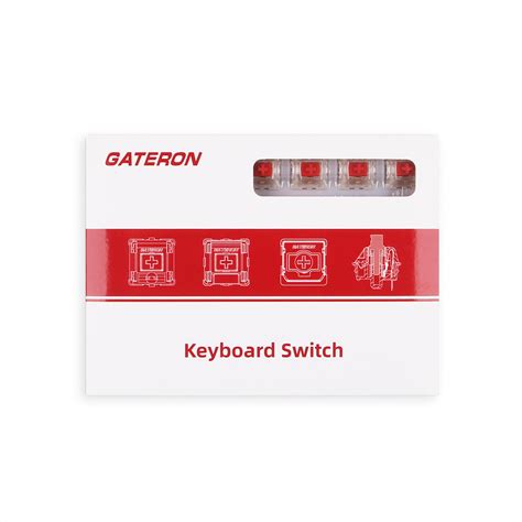 Gateron Milky Red Switches – Nouvolo