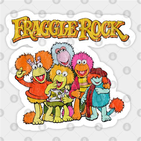 Vintage Fraggle Rock Fraggle Rock Sticker Teepublic