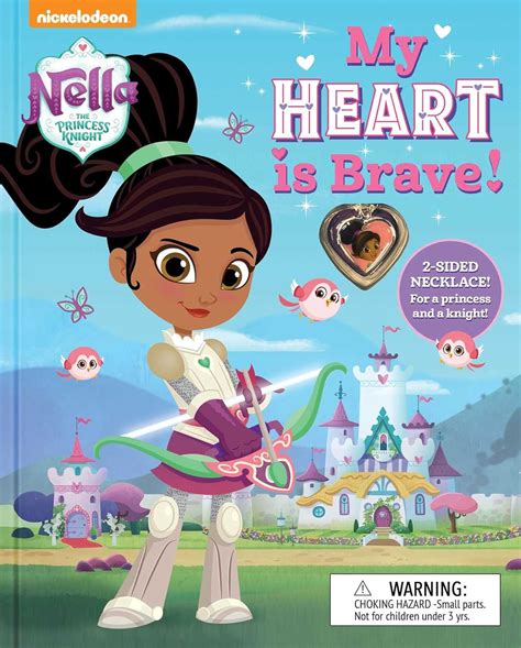 Nickelodeon Nella The Princess Knight My Heart Is Brave Book And Jewelry David Erica