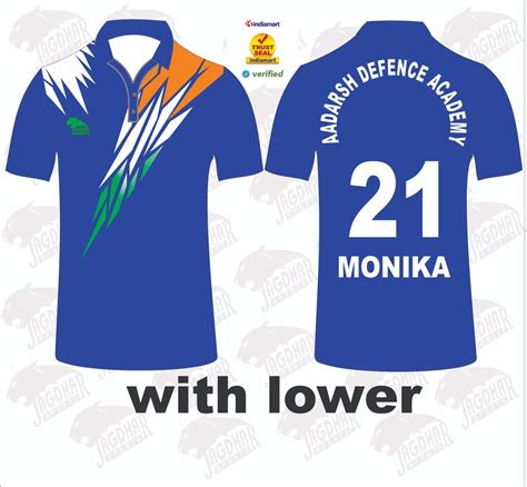 Customized Indian Cricket Jersey Set At Rs 699piece Customised