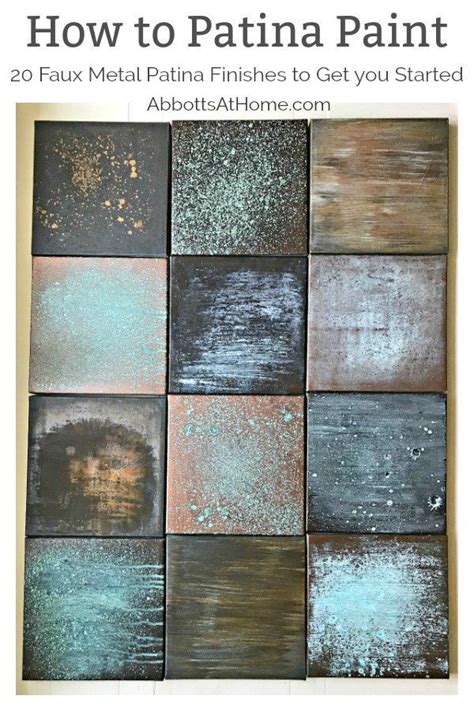 How To Faux Patina Paint Metal Finishes With 20 Examples Abbotts At