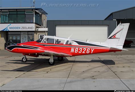 N8326Y Private Piper PA 30 160 B Twin Comanche Photo By Kees Marijs