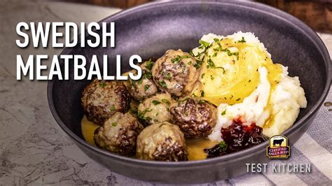 Classic Swedish Meatballs Recipe YouTube