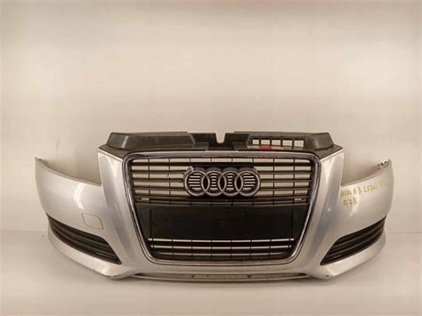 ZDERZAK PRZEDNI PRZÓD GRILL AUDI A3 8P LIFT 08 12 LY7W AUDI A3 8P LIFT