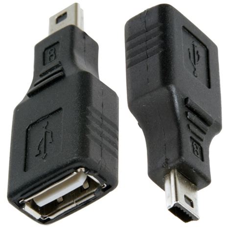 Adaptador Mini Usb Macho A Usb Hembra Pccomponentes