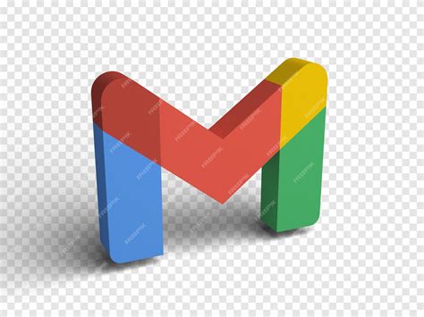 Premium Psd Gmail Logo Isolated 3d Render