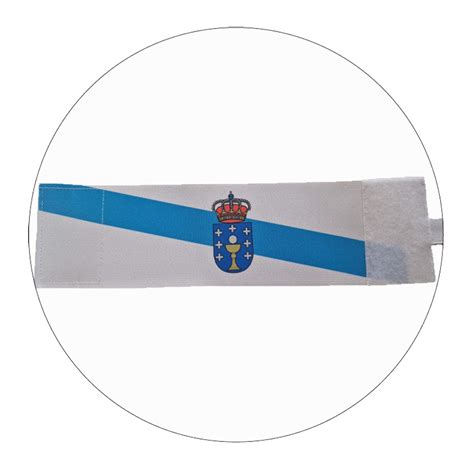 Brazalete de Capitán Bandera Galicia Detoomas Correos Market