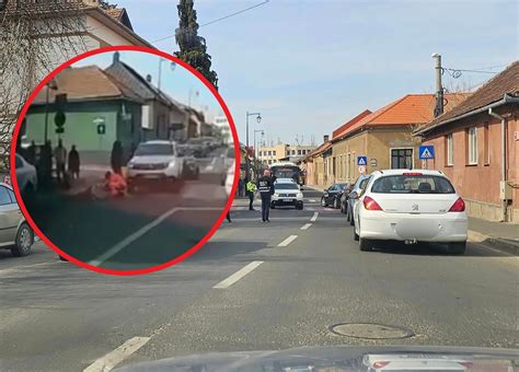 ACTUALIZARE ACCIDENT ÎN BAIA MARE Femeie lovită de mașină pe