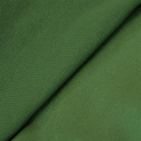 Tissu crêpe léger envers Satin Vert Véronèse