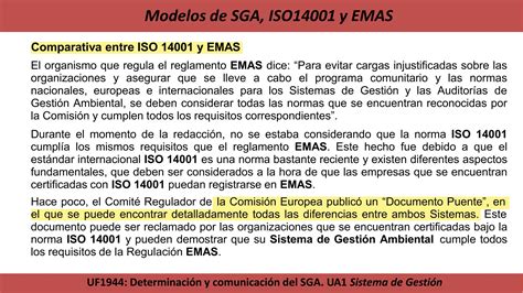 Sistema De Gestión Ambiental Norma Iso 14001 Y Emaspptx