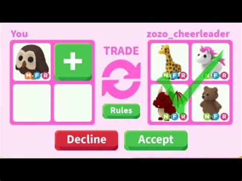 What People Trade For Mega Neon Fly Ride Owl In Adopt Me Roblox Got