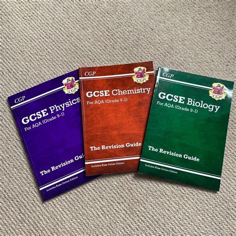 CGP GCSE Biology Chemistry Physics 3 For 10 2 Depop