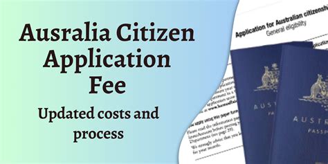 Citizenship Application Fee Updated Costs And Process