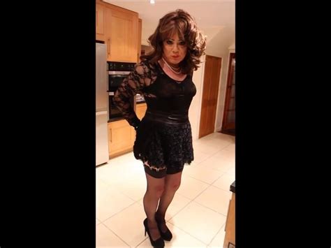 Sindy Black Lace Throughout Shemale Stockings Stockings Porn XHamster