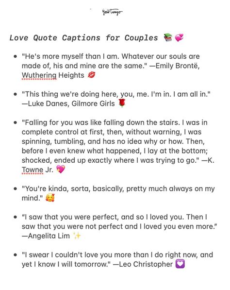 Best Love Captions For Instagram Couples Artofit