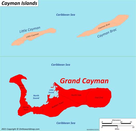 Map of Grand Cayman | Cayman Islands