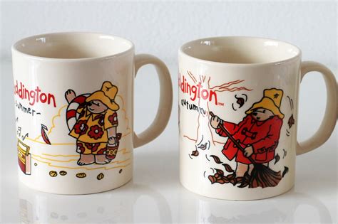 Paddington Bear Vintage Mug Ceramic Coffee Tea Cup Douwe Etsy