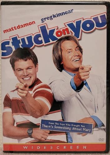 Stuck On You DVD 2003 Matt Damon Greg Kinnear Eva Mendes New