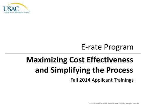 PPT Maximizing Cost Effectiveness And Simplifying The Process