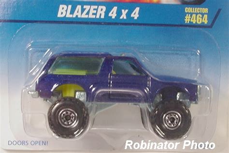 Hot Wheels Guide Chevy Blazer X