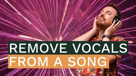 How To Remove Vocals From A Song For Free Youtube