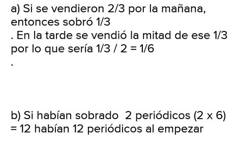 En Un Quiosco Se Han Vendido A Lo Largo De La Ma Ana De Los