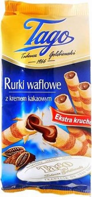 Tago Rurki Waflowe Czekoladowe G Delikatesy Echt Pol