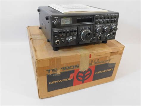 Kenwood Ts 180s Amateurfunk Hf Ssb Transceiver Box Bitte Lesen Ebay