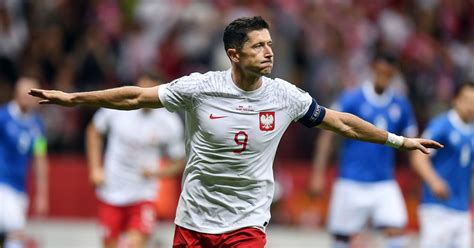 Barcelona Striker Lewandowski At The Double For Poland In Euro