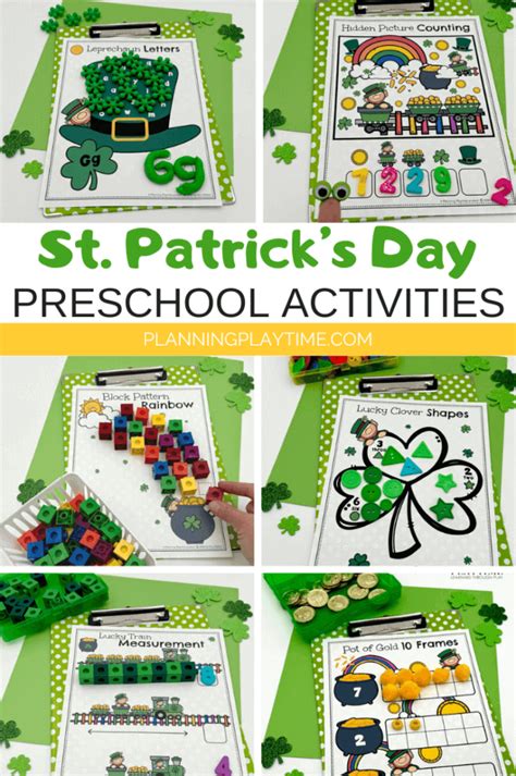 St. Patrick's Day Activities for Preschool - Planning Playtime
