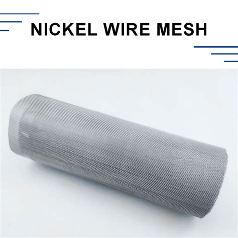 China 80 100 120 400 Micron China Suppliers Nickel Wire Mesh Manufacturer And Supplier Dxr