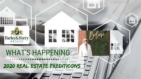 What S Happening Real Estate Predictions Youtube