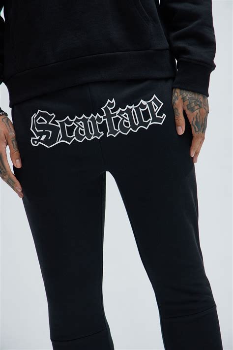 Scarface Sweatpants - Black | Fashion Nova