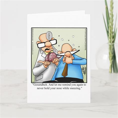 Funny Get Well Humor Card | Zazzle | Funny cards, Humor, Funny