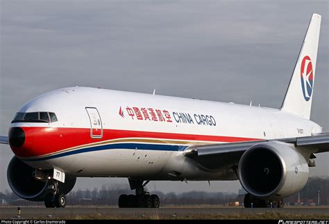 B 2077 China Cargo Airlines Boeing 777 F6N Photo By Carlos Enamorado