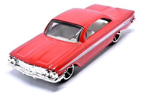 CHEVROLET IMPALAのレビューワイスピ 作目登場の真っ赤なインパラ Hot Wheels 情報まとめ ホット