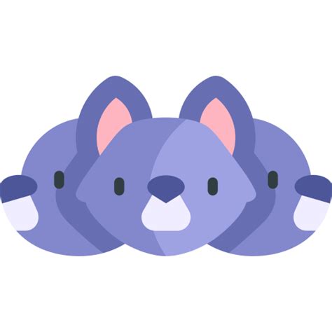 Cerberus Kawaii Flat Icon