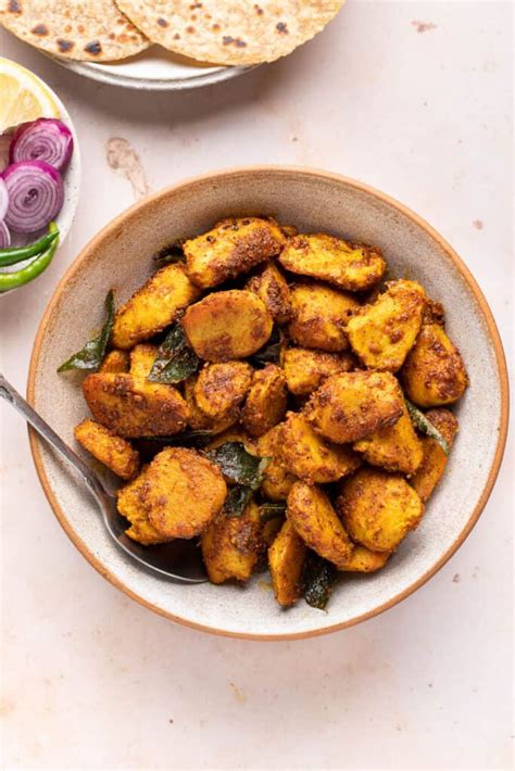 Arbi Fry (Colocasia Fry) | Indian Ambrosia