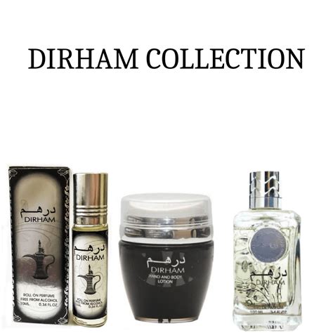 Dirham Collection- 1-Dirham EDP Unisex - 100mL (3.4oz) 1-Dirham Lotion ...