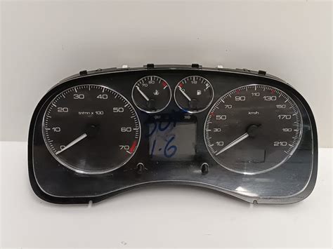 Painel De Instrumentos Peugeot 307 1 6 16v 2002 2003 2004 2005 2006