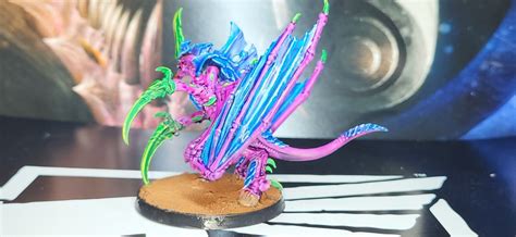 Winged Tyranid Prime Leviathan Painted Tyranids Warhammer K Ebay