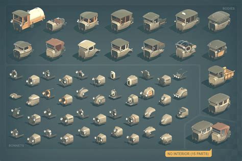 Hot Rod Constructor Modular Battle Cars